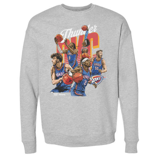 Oklahoma City Thunder Men's Crewneck Sweatshirt | 500 LEVEL