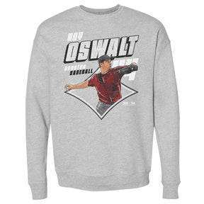 Roy Oswalt Men's Crewneck Sweatshirt | 500 LEVEL