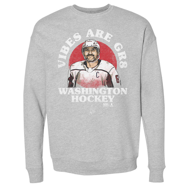 Alex Ovechkin Men's Crewneck Sweatshirt | 500 LEVEL