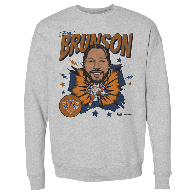 Jalen Brunson Men's Crewneck Sweatshirt | 500 LEVEL