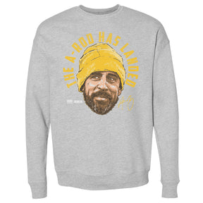 Aaron Rodgers Men's Crewneck Sweatshirt | 500 LEVEL