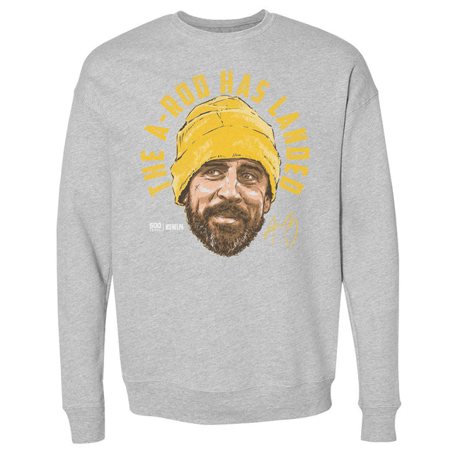 Aaron Rodgers Men's Crewneck Sweatshirt | 500 LEVEL