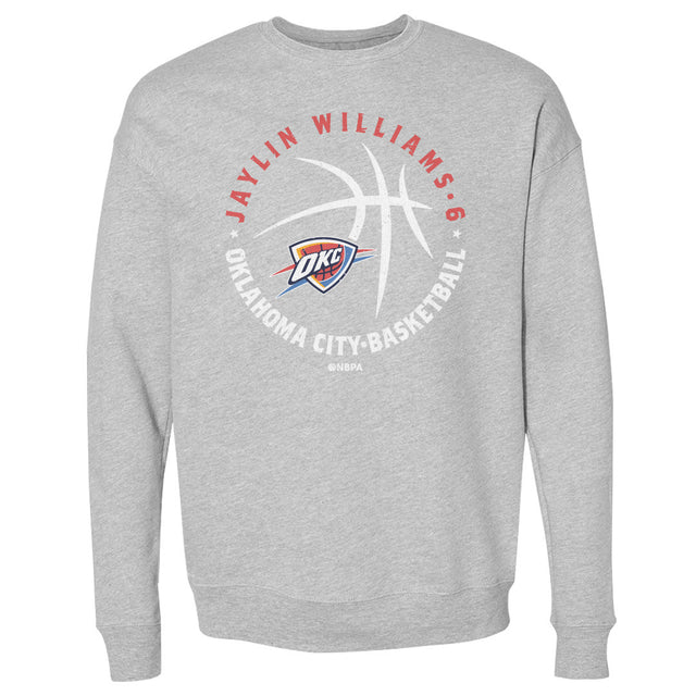 Jaylin Williams Men's Crewneck Sweatshirt | 500 LEVEL