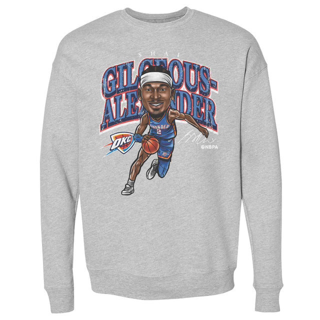 Shai Gilgeous-Alexander Men's Crewneck Sweatshirt | 500 LEVEL