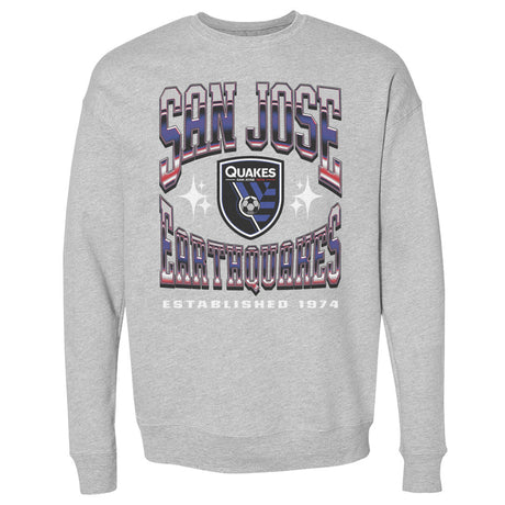 San Jose Earthquakes Men's Crewneck Sweatshirt | 500 LEVEL