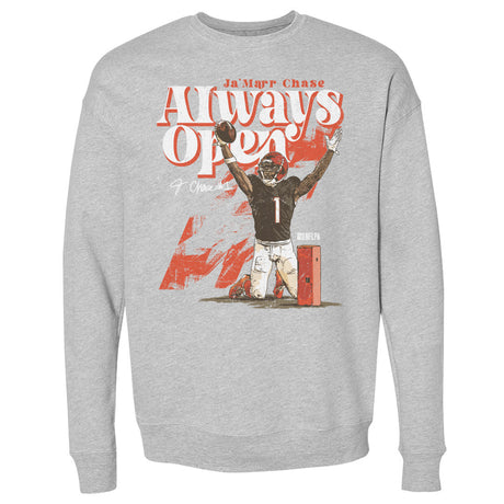 Ja'Marr Chase Men's Crewneck Sweatshirt | 500 LEVEL