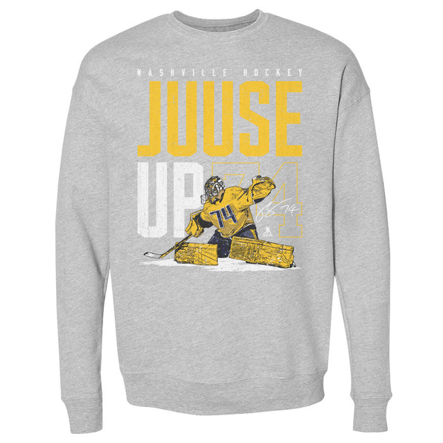 Juuse Saros Men's Crewneck Sweatshirt | 500 LEVEL