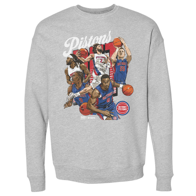 Detroit Pistons Men's Crewneck Sweatshirt | 500 LEVEL