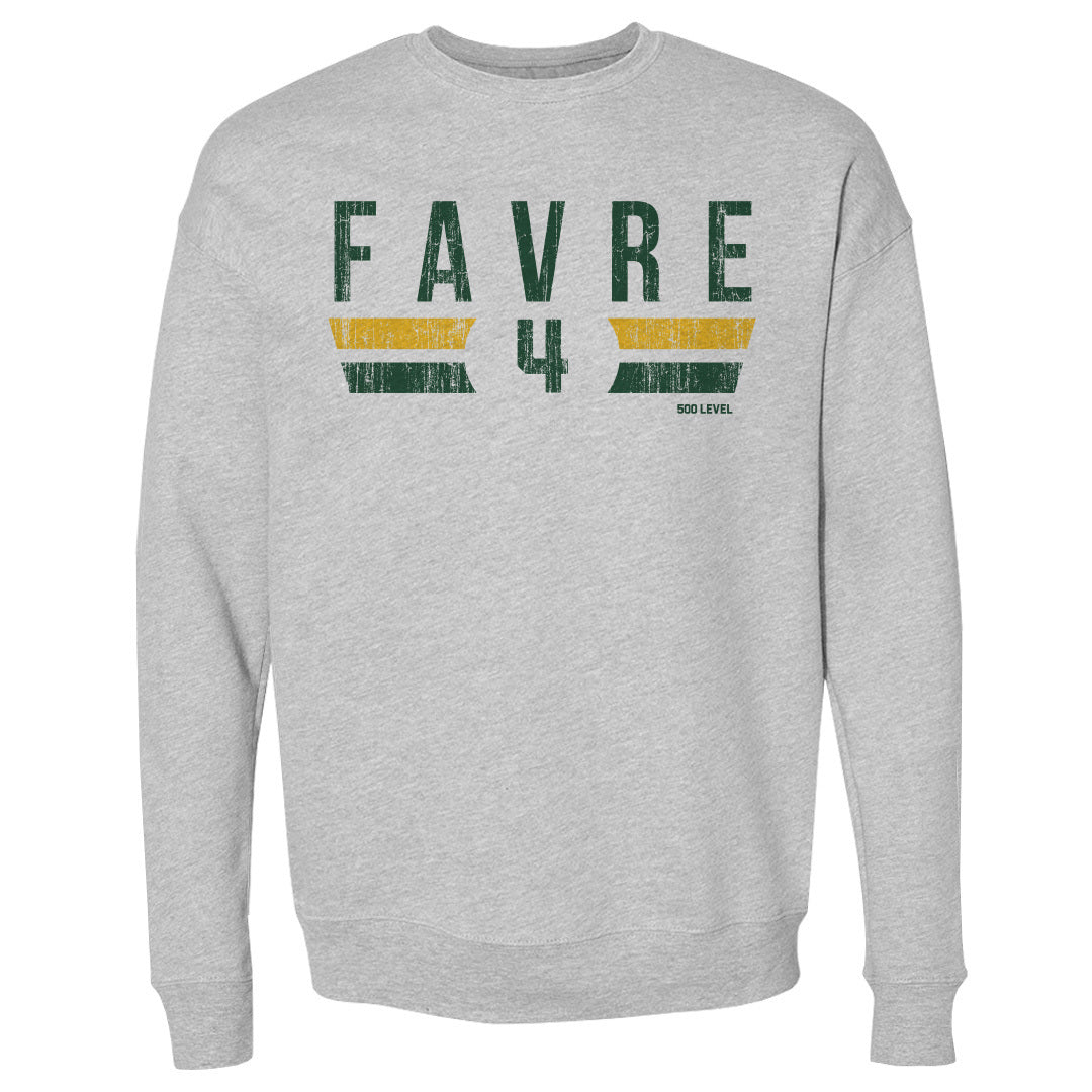 Brett Favre Men's Crewneck Sweatshirt | 500 LEVEL
