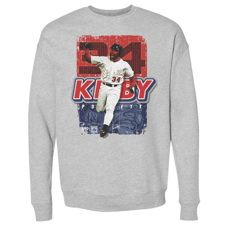 Kirby Puckett Men's Crewneck Sweatshirt | 500 LEVEL