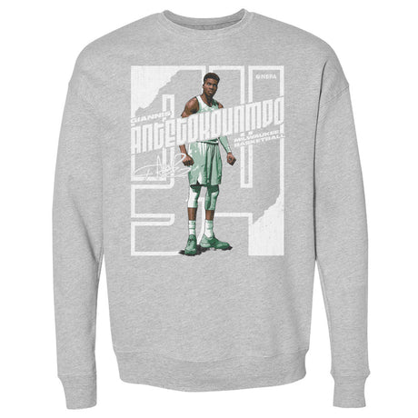 Giannis Antetokounmpo Men's Crewneck Sweatshirt | 500 LEVEL