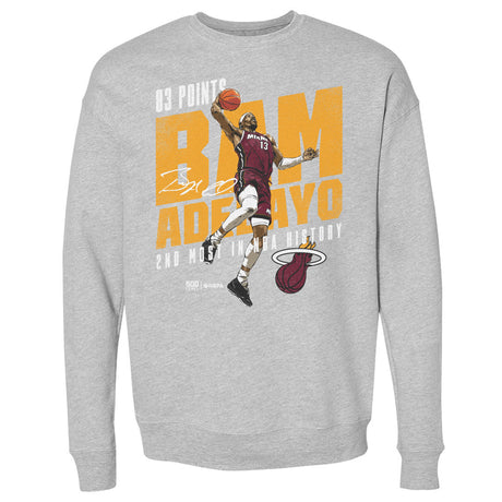 Bam Adebayo Men's Crewneck Sweatshirt | 500 LEVEL