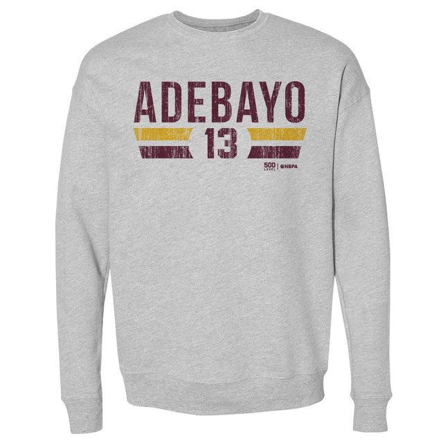 Bam Adebayo Men's Crewneck Sweatshirt | 500 LEVEL