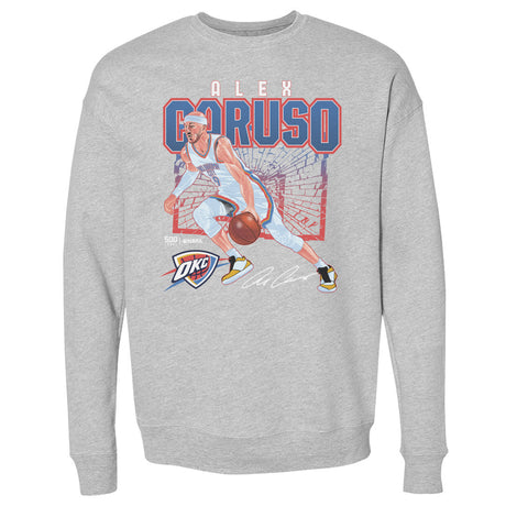 Alex Caruso Men's Crewneck Sweatshirt | 500 LEVEL