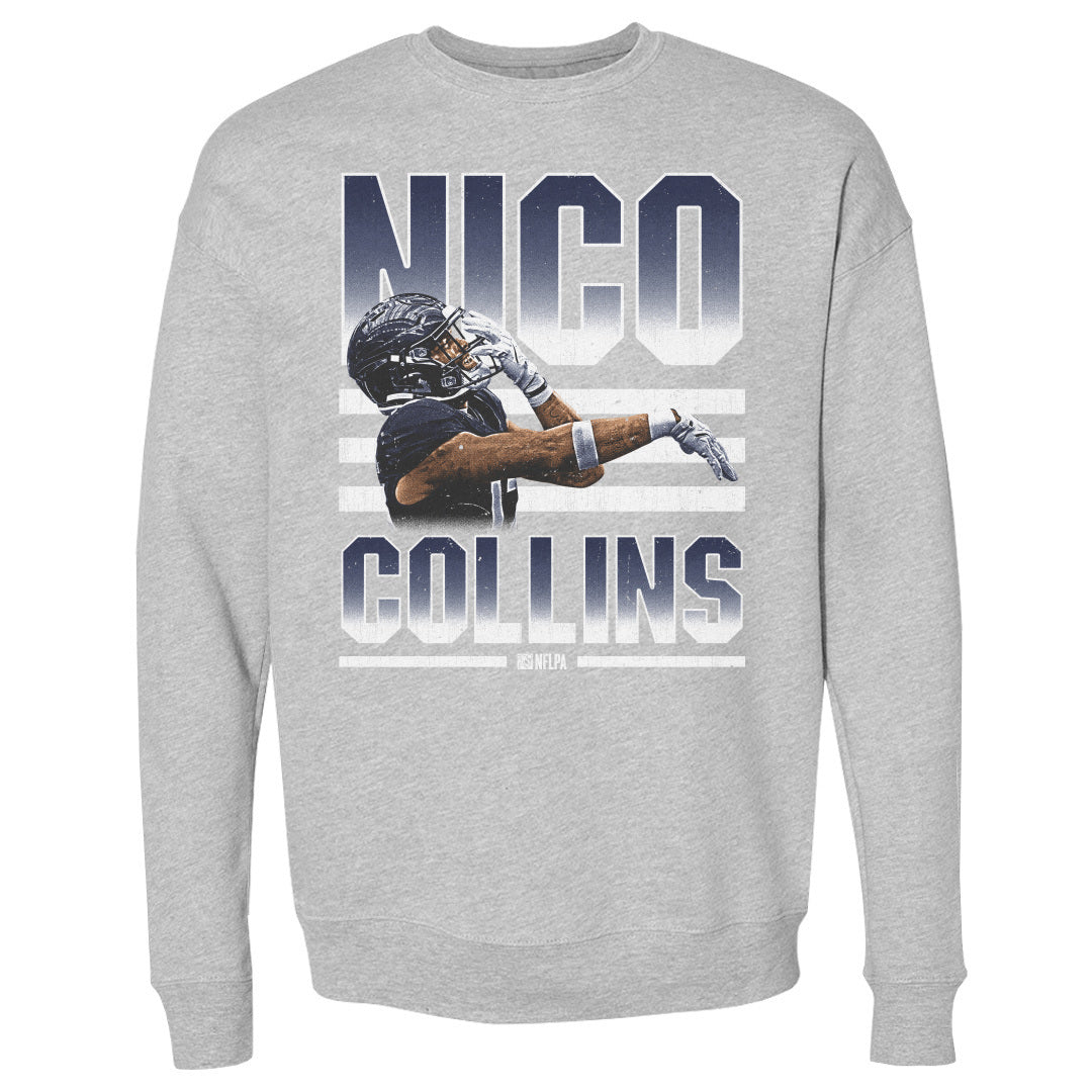 Nico Collins Men's Crewneck Sweatshirt | 500 LEVEL