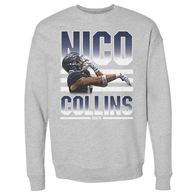 Nico Collins Men's Crewneck Sweatshirt | 500 LEVEL