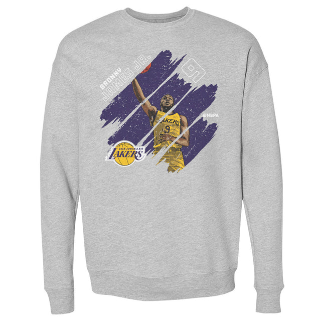 Bronny James Jr. Men's Crewneck Sweatshirt | 500 LEVEL