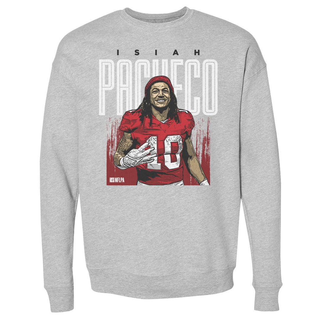 Isiah Pacheco Men's Crewneck Sweatshirt | 500 LEVEL