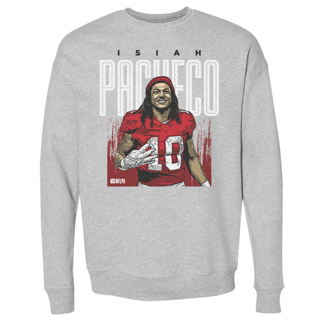 Isiah Pacheco Men's Crewneck Sweatshirt | 500 LEVEL