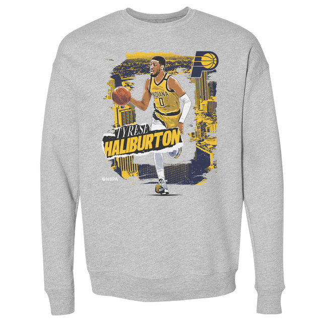 Tyrese Haliburton Men's Crewneck Sweatshirt | 500 LEVEL