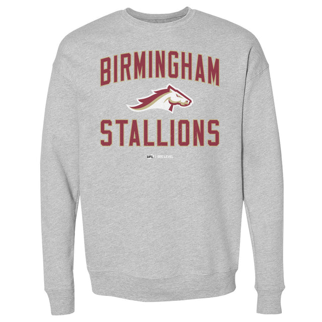 Birmingham Stallions Men's Crewneck Sweatshirt | 500 LEVEL