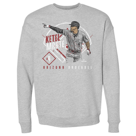 Ketel Marte Men's Crewneck Sweatshirt | 500 LEVEL