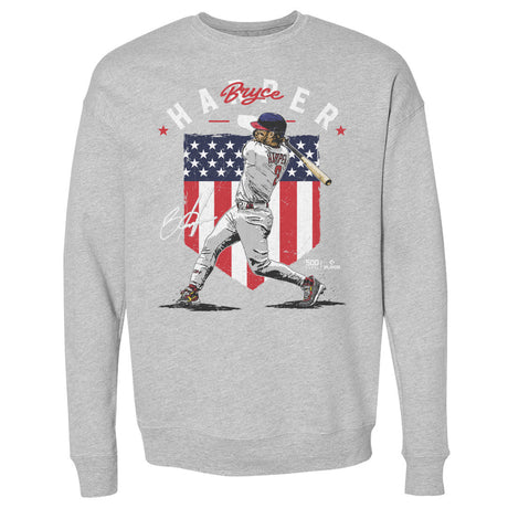 Bryce Harper Men's Crewneck Sweatshirt | 500 LEVEL