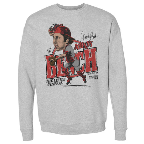Johnny Bench Men's Crewneck Sweatshirt | 500 LEVEL