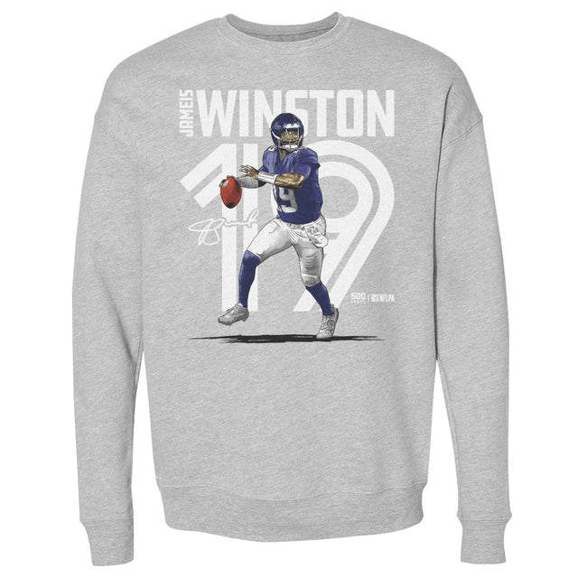 Jameis Winston Men's Crewneck Sweatshirt | 500 LEVEL