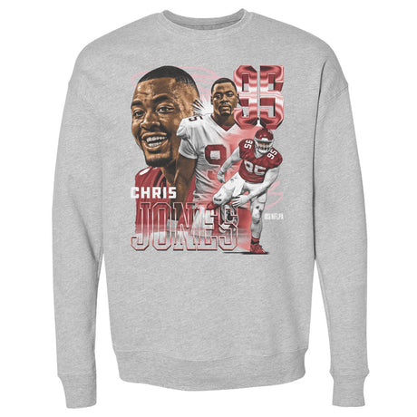 Chris Jones Men's Crewneck Sweatshirt | 500 LEVEL