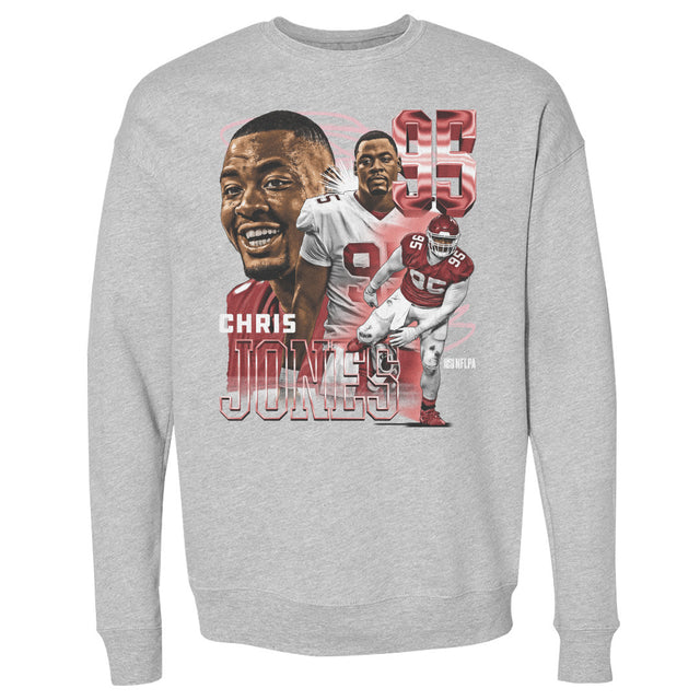 Chris Jones Men's Crewneck Sweatshirt | 500 LEVEL