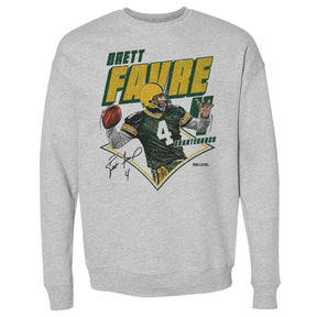 Brett Favre Men's Crewneck Sweatshirt | 500 LEVEL