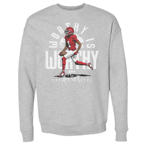 Xavier Worthy Men's Crewneck Sweatshirt | 500 LEVEL