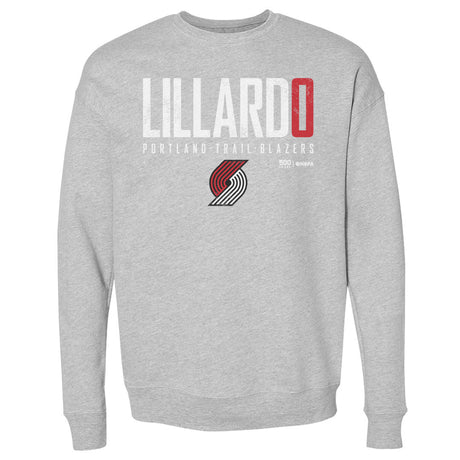 Damian Lillard Men's Crewneck Sweatshirt | 500 LEVEL