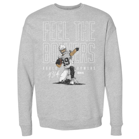 Brock Bowers Men's Crewneck Sweatshirt | 500 LEVEL
