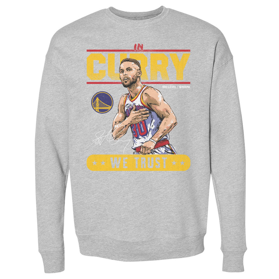 Steph Curry Men's Crewneck Sweatshirt | 500 LEVEL