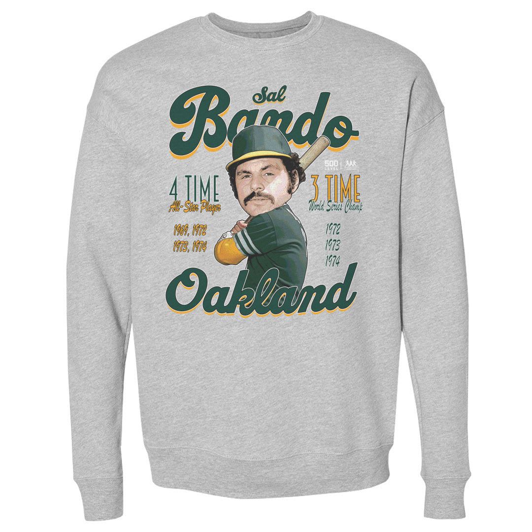 Sal Bando Men's Crewneck Sweatshirt | 500 LEVEL