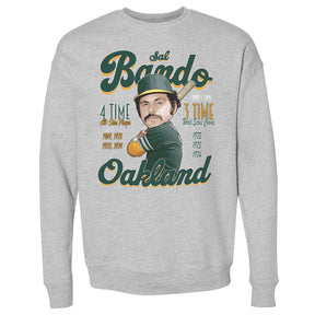 Sal Bando Men's Crewneck Sweatshirt | 500 LEVEL