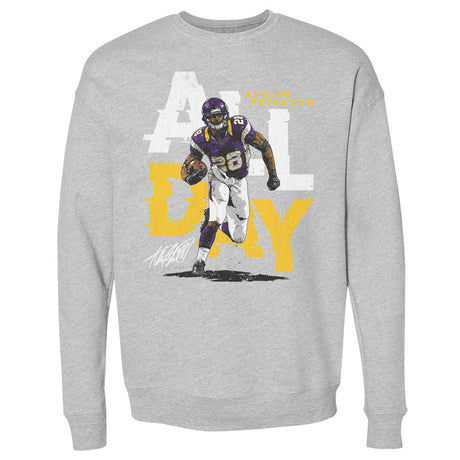 Adrian Peterson Men's Crewneck Sweatshirt | 500 LEVEL