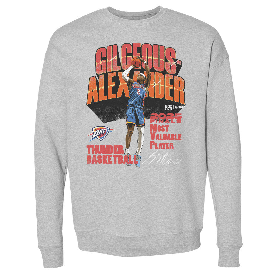 Shai Gilgeous-Alexander Men's Crewneck Sweatshirt | 500 LEVEL