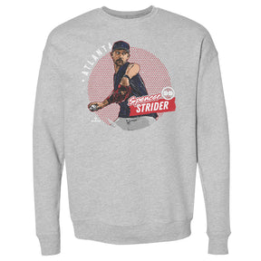 Spencer Strider Men's Crewneck Sweatshirt | 500 LEVEL