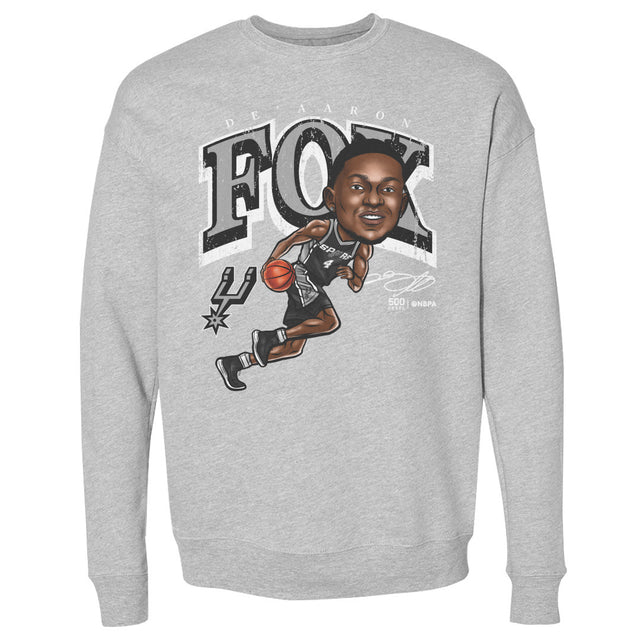 De'Aaron Fox Men's Crewneck Sweatshirt | 500 LEVEL
