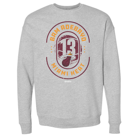 Bam Adebayo Men's Crewneck Sweatshirt | 500 LEVEL