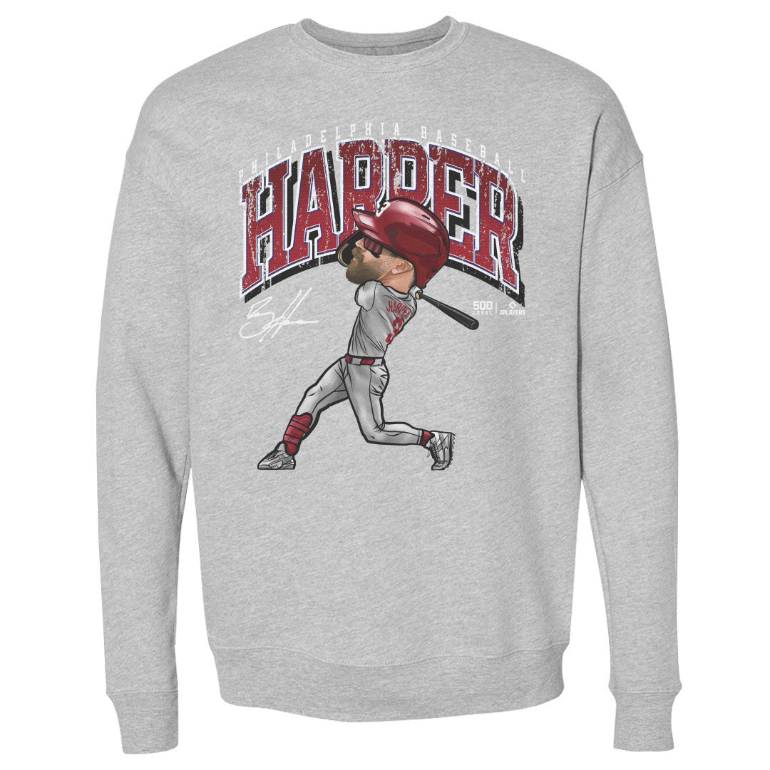Bryce Harper Men's Crewneck Sweatshirt | 500 LEVEL