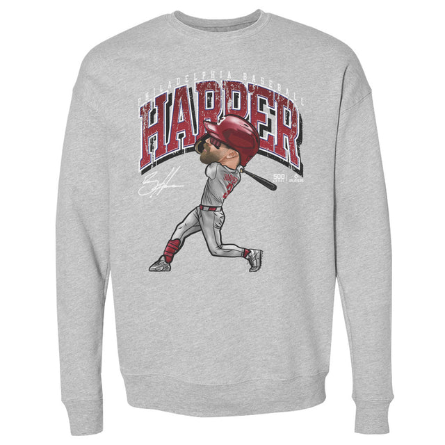 Bryce Harper Men's Crewneck Sweatshirt | 500 LEVEL