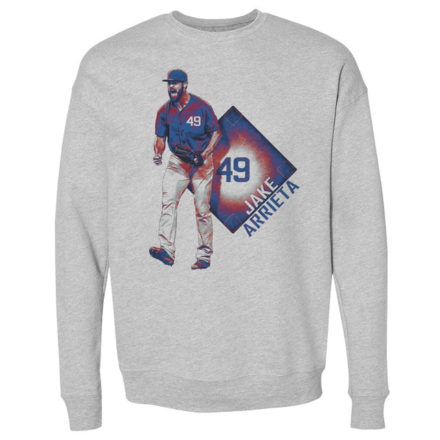 Jake Arrieta Men's Crewneck Sweatshirt | 500 LEVEL