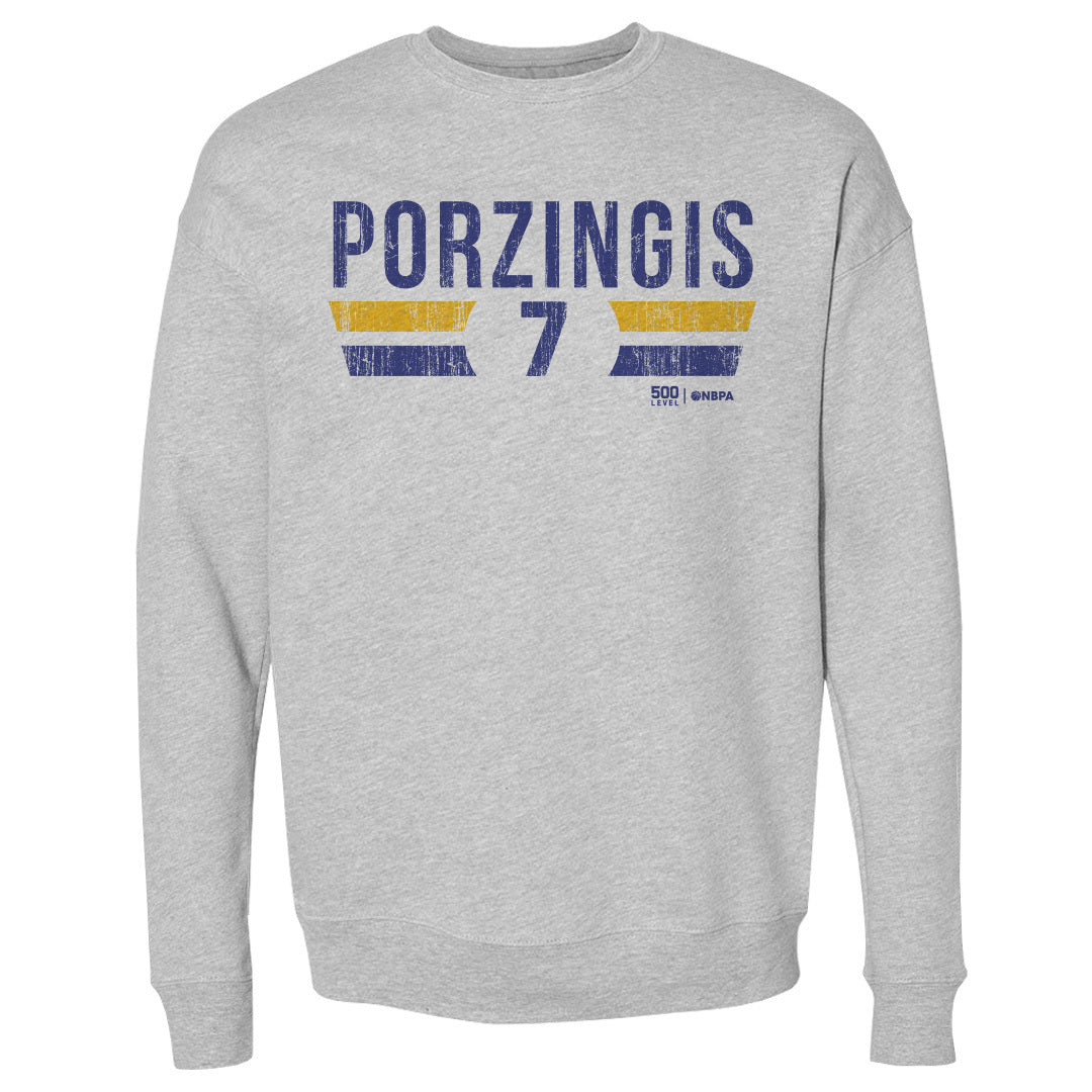 Kristaps Porzingis Men's Crewneck Sweatshirt | 500 LEVEL
