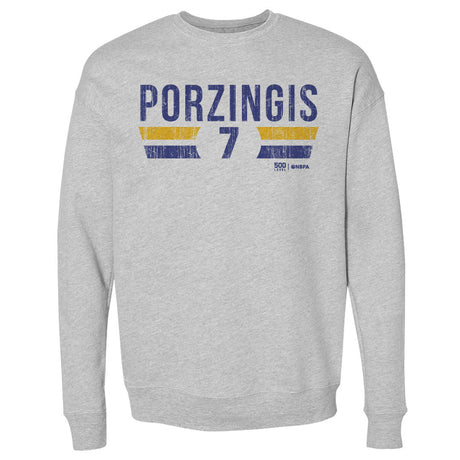 Kristaps Porzingis Men's Crewneck Sweatshirt | 500 LEVEL