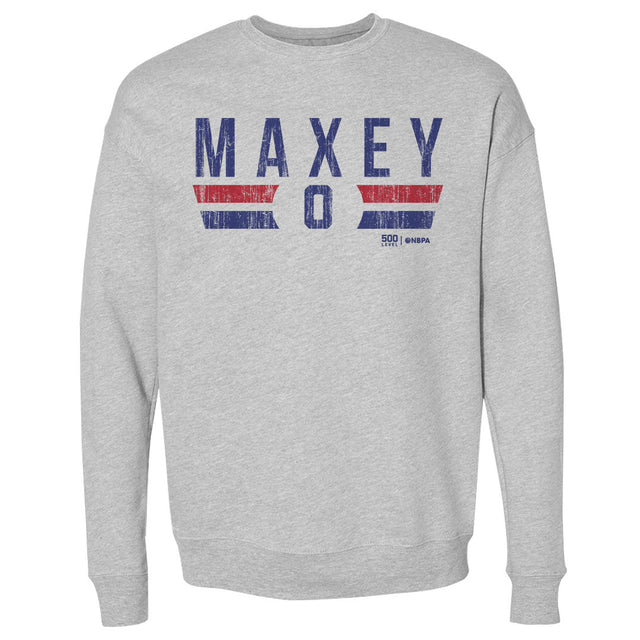 Tyrese Maxey Men's Crewneck Sweatshirt | 500 LEVEL