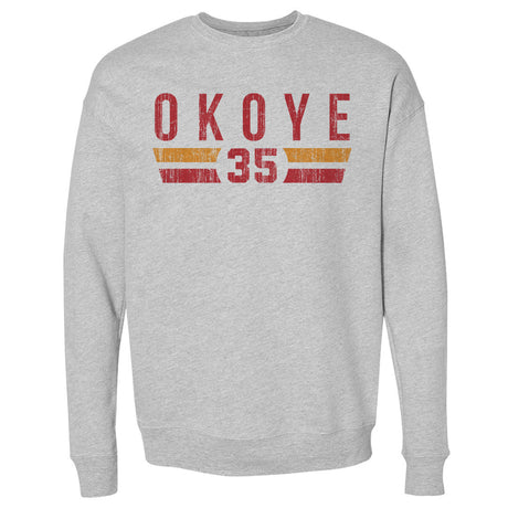 Christian Okoye Men's Crewneck Sweatshirt | 500 LEVEL